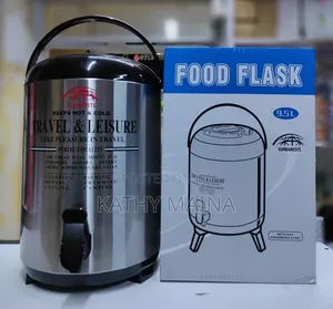 Chombo cha Chai na Flask ya Chakula - 9.5L