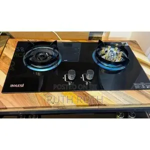 Bolesi 2-Burner Hob with Sensor and Wok Burner
