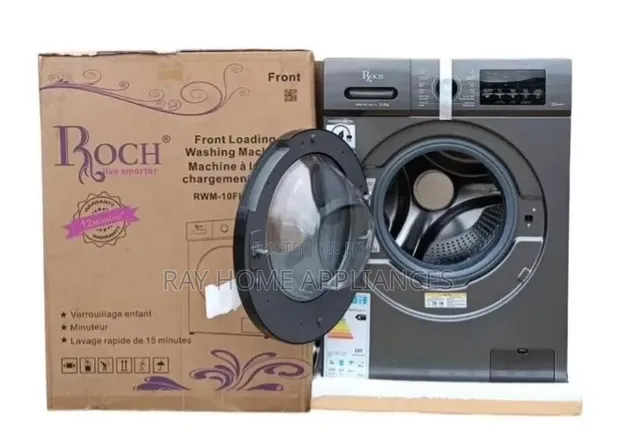 Roch 10/7kg Mashine ya Kufulia na Kukausha Mbele RWDR-10D7-L(S) - 1