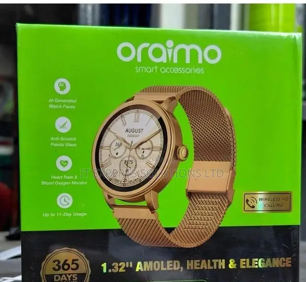 Oraimo Watch Muse 2 OSW-833N AMOLED Smartwatch - 1