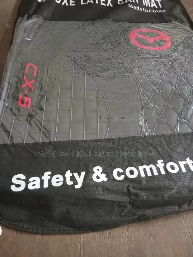 Mazda CX-5 Branded Rubber Floor Mats - 1