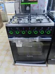 Syinix 60x60 Gas Cooker with Electric Oven & Gas Sensor - 1