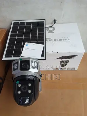 V380 Pro VTS02 Dual Lens Solar 4G Camera