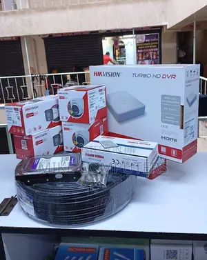 Hikvision 4 Channel Smart Color CCTV Kit 1080p with Audio