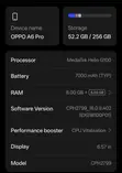 Oppo A6 Pro 256GB Bluu - 2