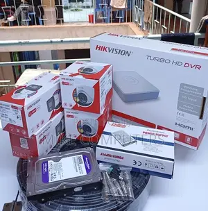 Hikvision Smart Hybrid 4 Channel CCTV Kit 24/7 Colorvu