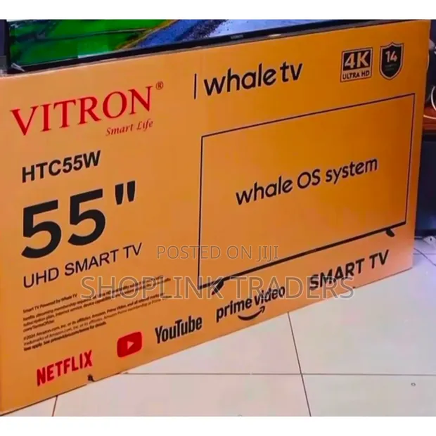 Vitron 55-Inch 4K UHD Smart TV (Whale OS) - 1