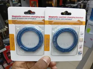 Magnetic Phone Ring Holder and Stand (Blue)