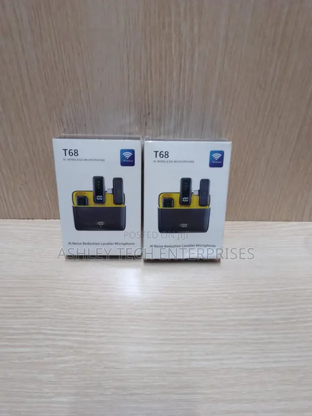 Advanced T68 Mini Wireless Microphone - Professional Sound - 1