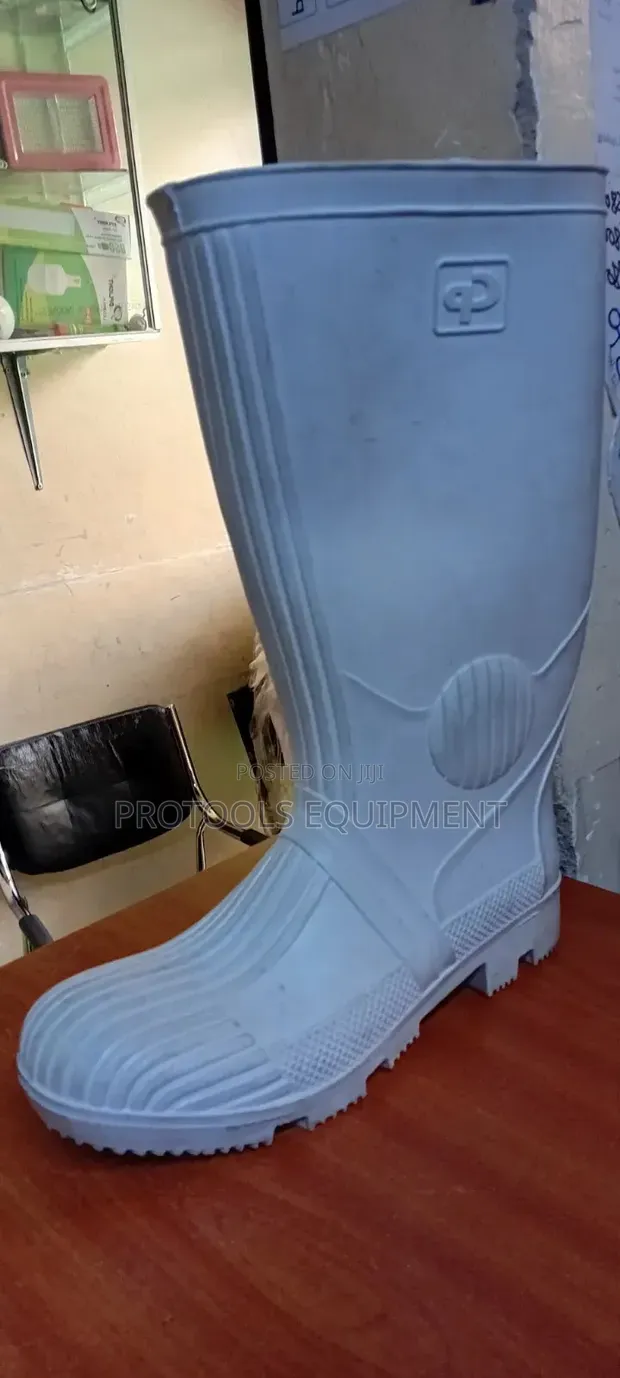 White Industrial Gumboot Size 40 - 1