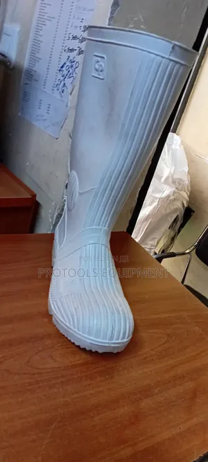 White Industrial Gumboot Size 41