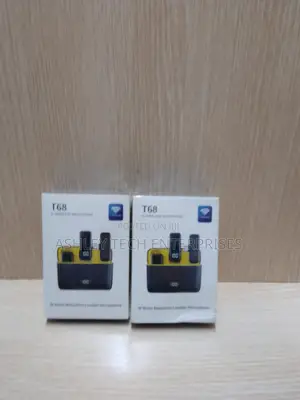 Ultra Clear T68 Mini Wireless Microphone for Video Recording