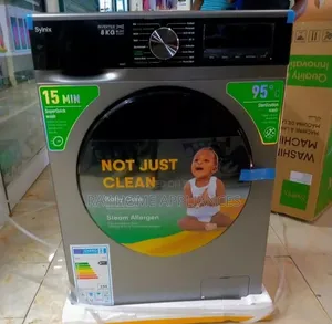 Syinix 8kg Front Load Washing Machine - New Model V8WMFT