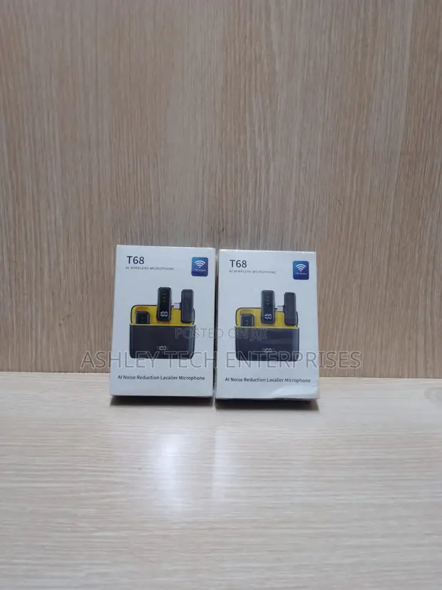 Smart T68 Mini Wireless Microphone for Smartphones - 1