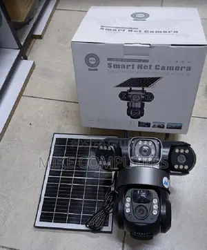 Triple Lens 4G SIM Solar CCTV Camera