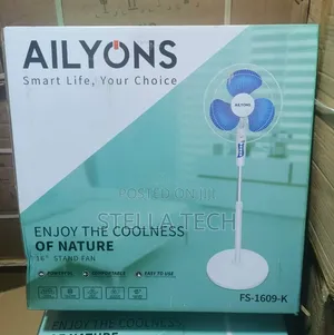 AILYONS 16-Inch Standing Fan