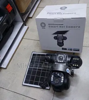 VTS28 V380 Triple 4G Lens Solar Security Camera