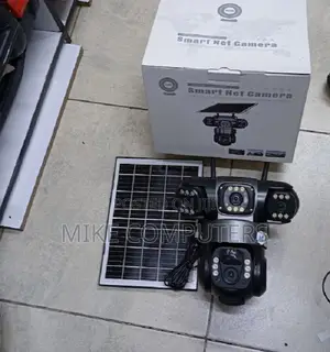 VTS V380Pro Solar SIM Card Triple Lens CCTV Camera
