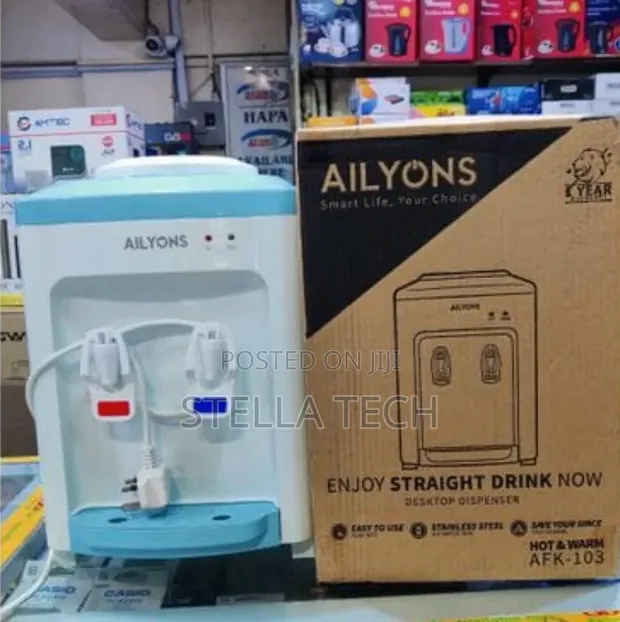 Ailyons AFK-103 Table Top Hot & Normal Water Dispenser - 1