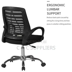 Low Back Ergonomic Work Chair - Brand New