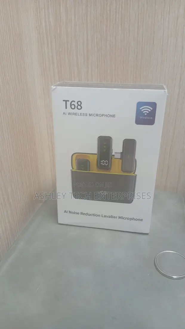 T68 Mini Wireless Microphone for Presentations - 1