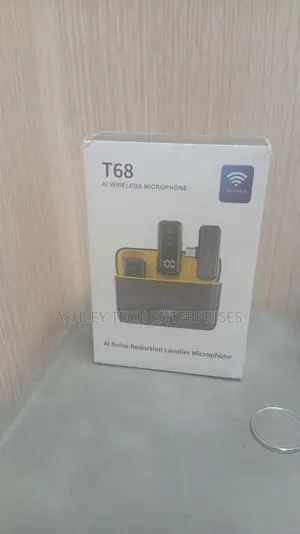 T68 Mini Wireless Microphone for Presentations