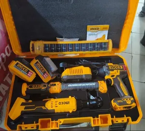 INGCO 20V Cordless 3-Piece Combo Kit
