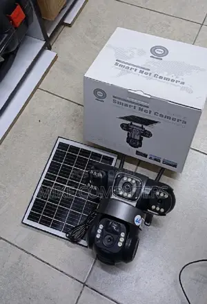 V380 Triple Lens Solar 4G Camera - Ideal for Farms