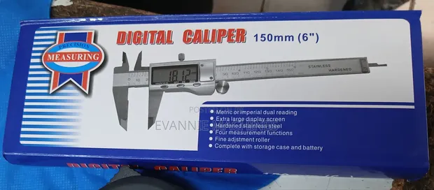 150mm (6-Inch) Digital Vernier Caliper - 1