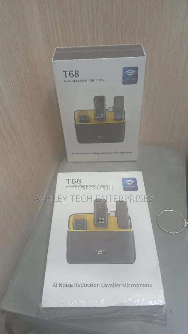 Tiktok Creator Pro T68 Mini Wireless Microphone - 1
