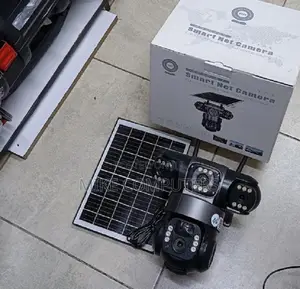 Triple Lens 4G Solar Security Camera - Outdoor CCTV