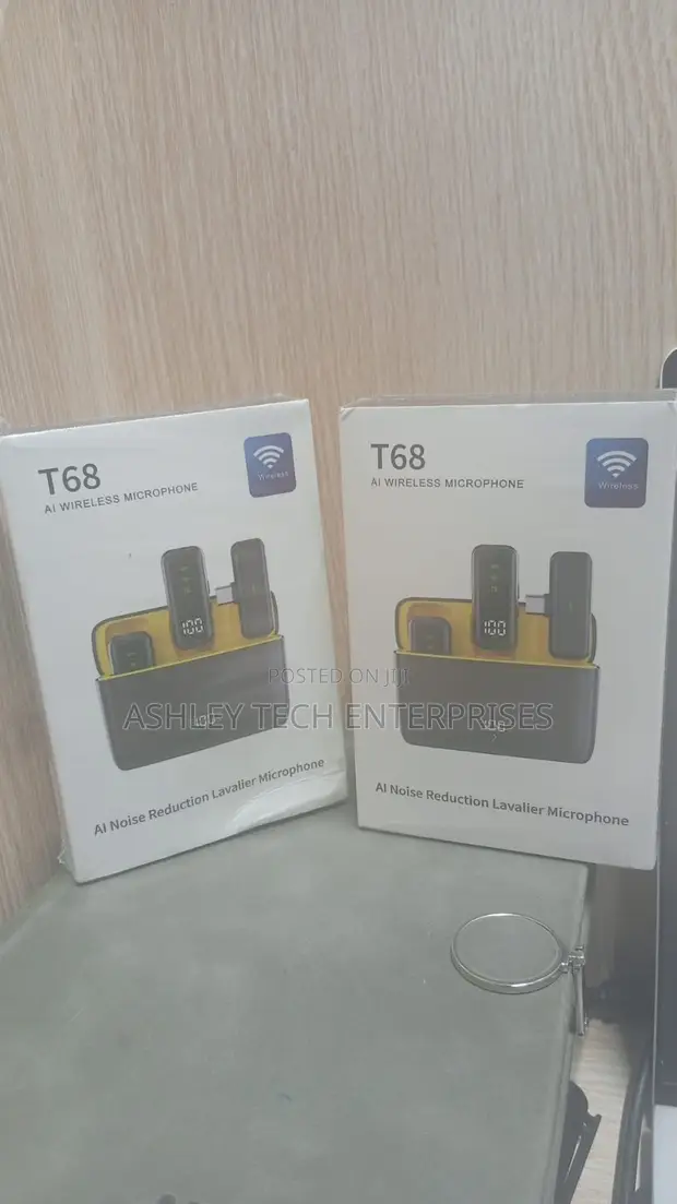 VlogMaster T68 Mini Wireless Microphone - 1