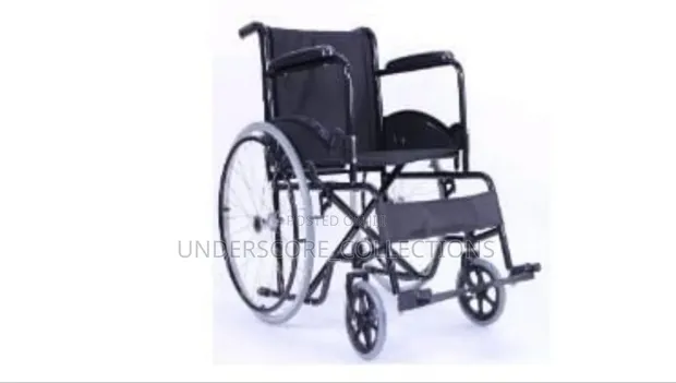 Standard Adult Folding Manual Wheelchair - 1