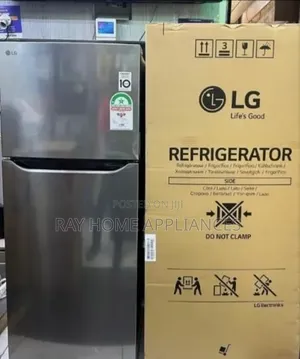 New LG 234L Double Door Refrigerator (GL-C252SLBB)