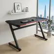 Black Office Home Gamer Entertainment Desk - 1