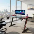 Black Office Home Gamer Entertainment Desk - 4