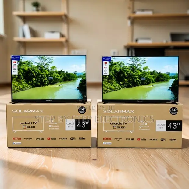 Solarmax 43 Inch Smart Android QLED TV - Closeout Sale - 1