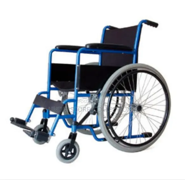 Standard Manual Wheelchair - 18-Inch Seat Width - 1
