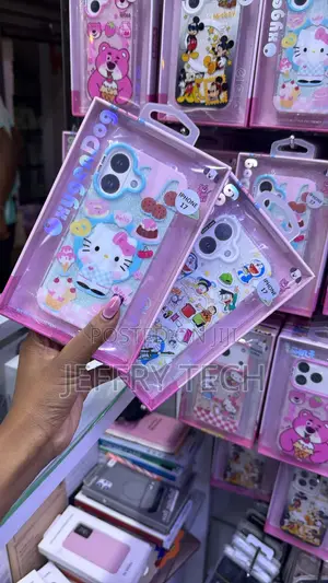 Hello Kitty Glitter Phone Case with Stand for iPhone 17