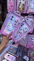 Hello Kitty Glitter Phone Case with Stand for iPhone 17 - 1