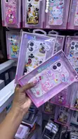 Hello Kitty Glitter Phone Case with Stand for iPhone 17 - 2