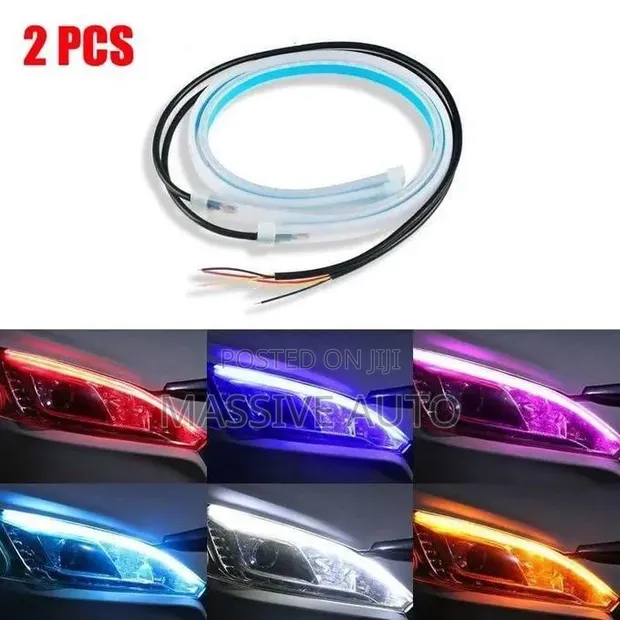 Universal LED Car DRL Lights - 1
