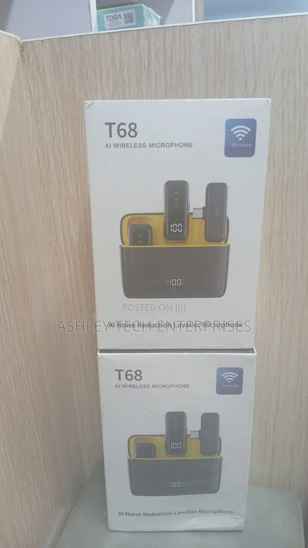 New Smart Audio T68 Mini Wireless Microphone - 1