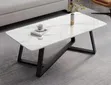 Executive Marble Top Coffee Table - 2