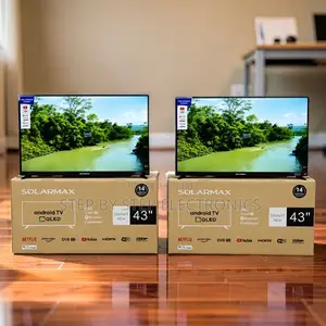 Solarmax 43 Inch Smart Android QLED TV - Mauzo ya Haraka