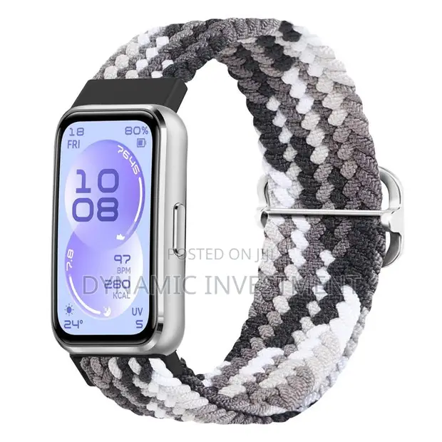 Huawei Band 11 22mm Magnetic Stretchy Elastic Fabric Strap - 1
