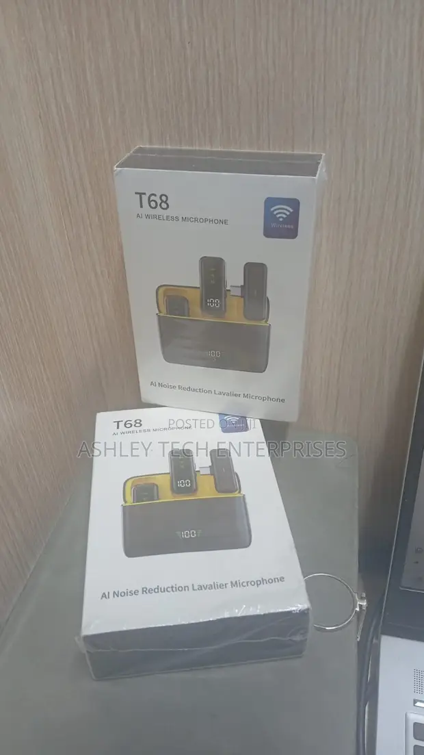 Ultra Voice T68 Mini Wireless Microphone for TikTok/Vloggers - 1