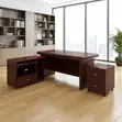 140cm Executive Desk with Side Extension - 3