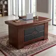 140cm Executive Desk with Side Extension - 5