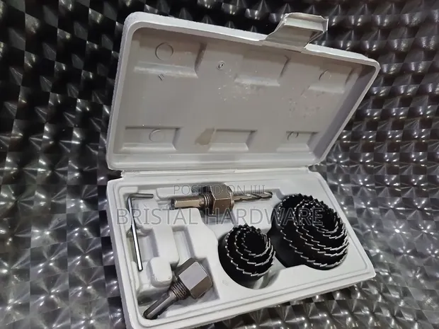 SJL 11-Piece Carbon Steel Hole Saw Set - 1